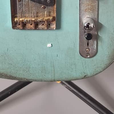 Turquoise Telecaster /. T-style Relic Telecaster 2020 - Turquoise image 3