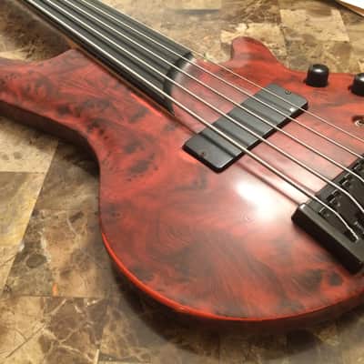 Cort Curbow 5 String Fretless Bass Guitar image 7