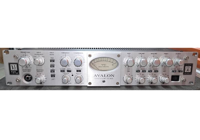 Avalon VT-747sp Stereo Vacuum Tube Compressor / Equalizer | Reverb