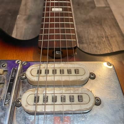 Guyatone LG-145T 1965 - Vintage Burst image 5