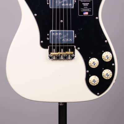 Fender American Professional II Telecaster Deluxe - Olympic White with Maple Fingerboard image 1