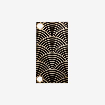 Big T Music Ltd - 4hp 1U Gap Banisher Eurorack Blanking Panel - Black And Gold image 1