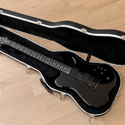 2000s Carvin H2 Allan Holdsworth Signature Model Electric Guitar Black w/ Case image 13