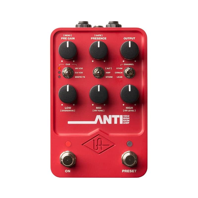 値下げ：UAFX ANTI 1992 High Gain Amp Universal Audio ANTI 1992 High Gain Amp | Reverb