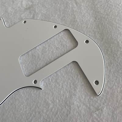 For Fender US Telecaster Thinline/Tele 69 P90 Guitar Pickguard,3 Ply White image 3