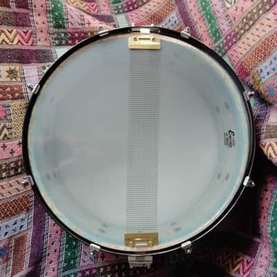 SSS Solid Shell Shop Custom Snare Drum 2025 - Turquoise image 19