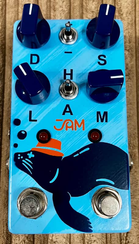 JAM Pedals Harmonious Monk Tremolo 2020 - 2021 - Blue image 1