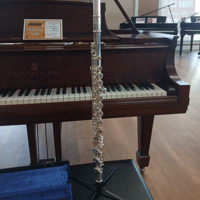 Selmer Open Hole B Foot Flute - Silver image 1