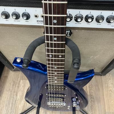 Tokai Talbo Blazing Fire Wilkinson Aluminum 2000s - Platinum Blue image 3