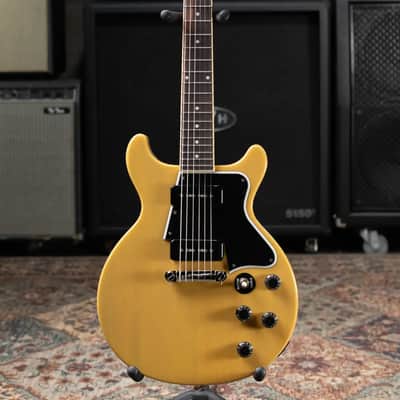 Epiphone Les Paul Special Double Cut Electric Guitar - TV Yellow with Gig Bag image 3