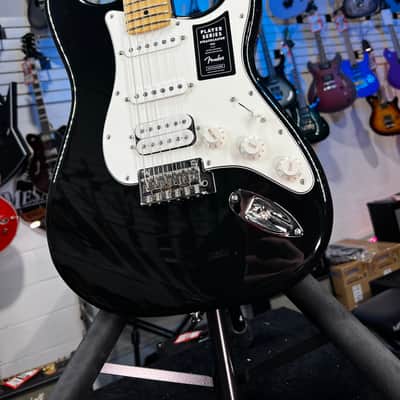 Fender Player Stratocaster HSS - Black with Maple Fingerboard Authorized Deal! 551 FREE PLEK! image 1