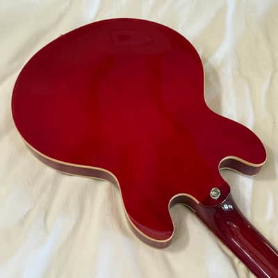 2020 Epiphone Casino Coupe - Small Body (Les Paul Size) Casino - Cherry - Free Pro Setup image 9