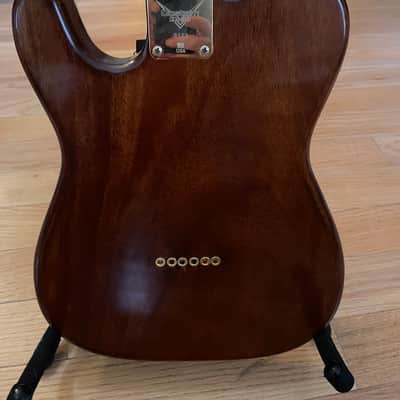 Telecaster with Fender Telecaster Staggered Tuning Machines - Birdseye Maple Telecaster 2000's - gloss image 8