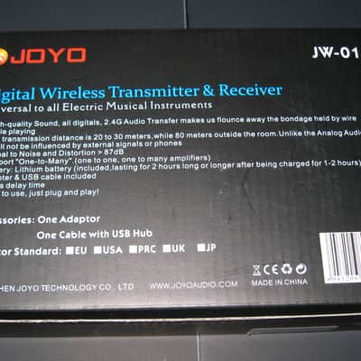 Joyo JW-01 Digital Wireless Transmitter & Receiver image 3