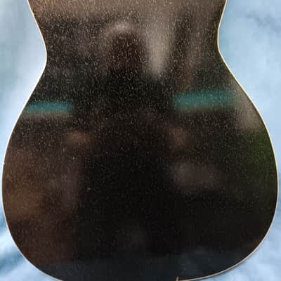 Alden Harmony H45 Stratotone 1960's - Black gold sparkle image 2