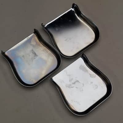 2000's Fender Three Reissue Telecaster Bridge Covers (M-393) image 2