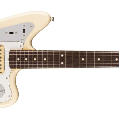 Fender Johnny Marr Jaguar Rosewood Fingerboard - Olympic White image 7
