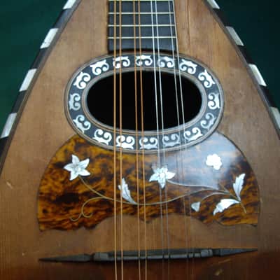 Francesco Salome Fabrica Di Mandolini Neapolitan Bowl-Back Mandolin - Natural image 4