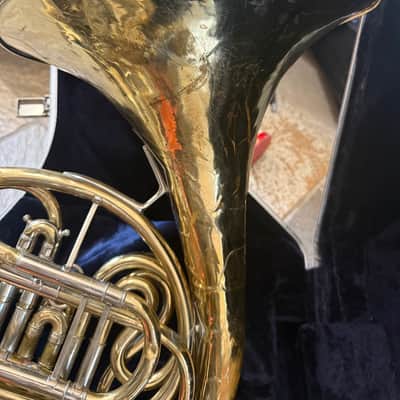 C. G. Conn 6D Double French horn. Made in USA image 13