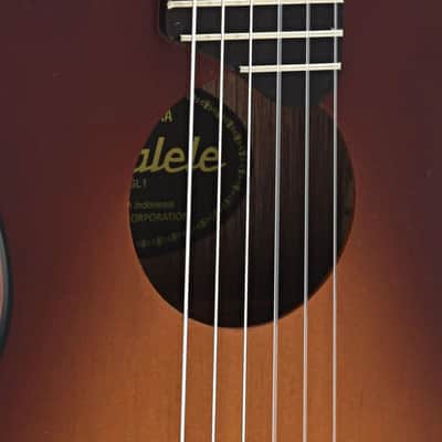 Yamaha GL-1-TBS Guitalele 6-String Ukulele with Bag - Tobacco Brown Sunburst image 2