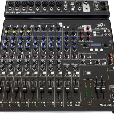 Peavey PV 14 BT 14 Channel Compact Mixer with Bluetooth image 1