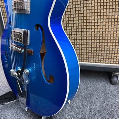 Gretsch G6120T-HR Brian Setzer Signature Hot Rod 2019 - Candy Blue Burst image 6