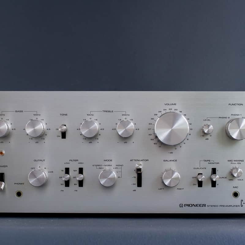 1975-1979 Pioneer C77, Spec1 Silver