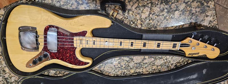 Vintage 1970's Magnum Bass Japan Made by Ibanez Short Scale Jazz Lawsuit Era image 1
