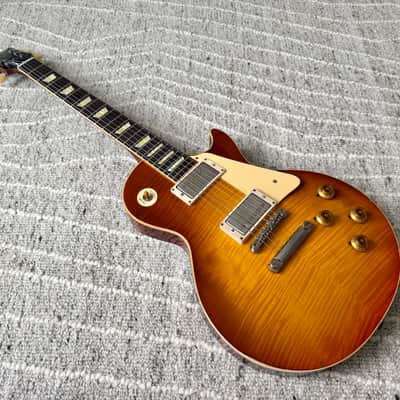 Gibson Custom Shop Murphy Lab '59 Les Paul Standard Reissue Light Aged ** 7.7 POUNDS ** 2025 - Royal Tea Burst image 6