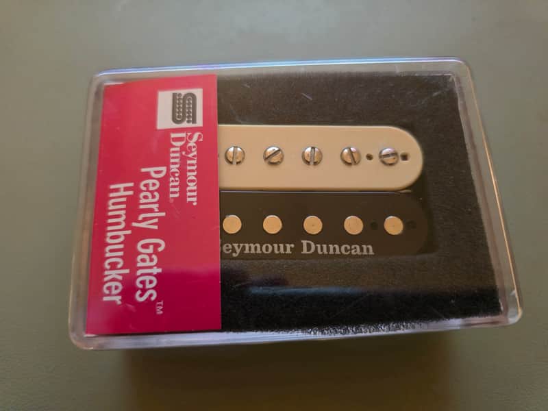 Pearly Gates Neck Humbucker - Zebra: Classic Tone at an Unbeatable Price
