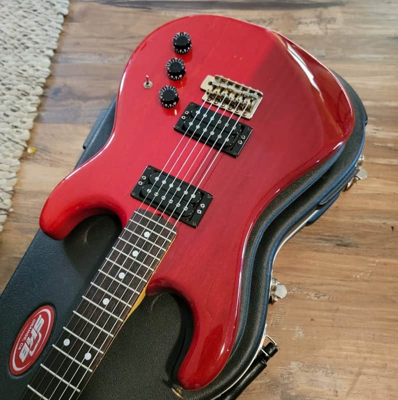 1982 Kramer Pacer Imperial USA Clean & Original Trans Red Vintage "B" Plate image 1