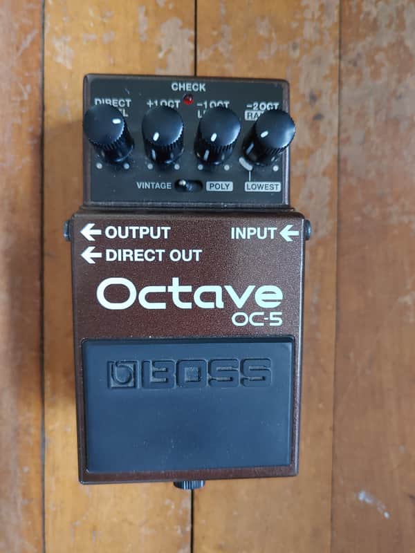Boss OC-5 Octave 2020 - Present - Brown image 1