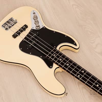 2011 Fender Aerodyne Jazz Bass PJ Left-Handed Vintage White w/ Hangtags, Japan CIJ image 8