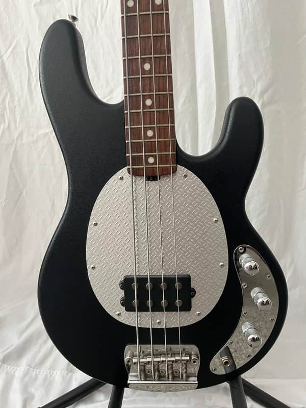 Ernie Ball Music Man X-01 USA SUB Active 2000's - Textured Black image 1