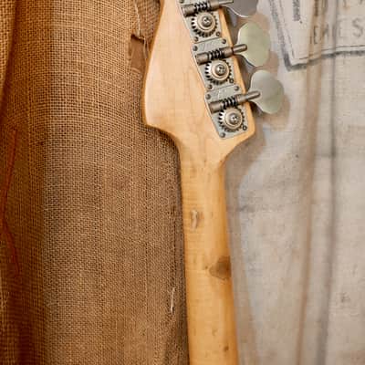 Fender Mustang Bass Guitar 1970 - Competition Red image 9