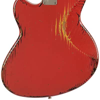 Novo Serus J - Finish Over Finish - Dealer Limited 2025 Fiesta Red over 64 3-Tone Burst image 5