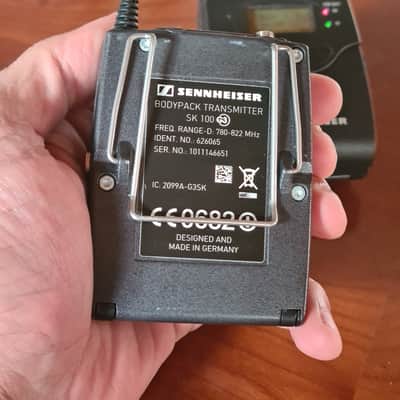 Sennheiser SK100 Transmitter + EK100 True Diversity Receiver (780–822 MHz) + Camera Shoe image 6