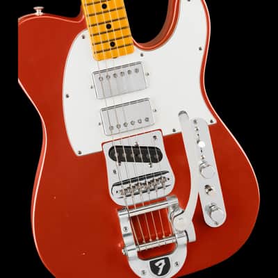 Fender Artist Series Stories Collection Mike Campbell Red Dog Telecaster Red Dog Red - Serial # MC250615 - Demo image 3
