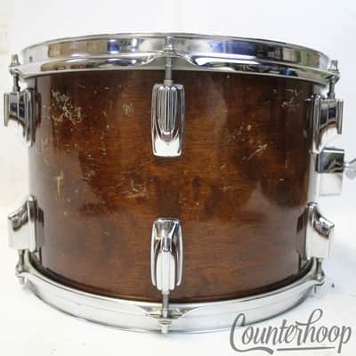 Tama 13x9"Superstar"Natural Walnut"Standard Size Tom Drum Made-Japan Vintage 80s image 3