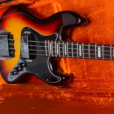 Fender American Vintage Hot Rod '70s Jazz Bass 2014 - Sunburst image 1