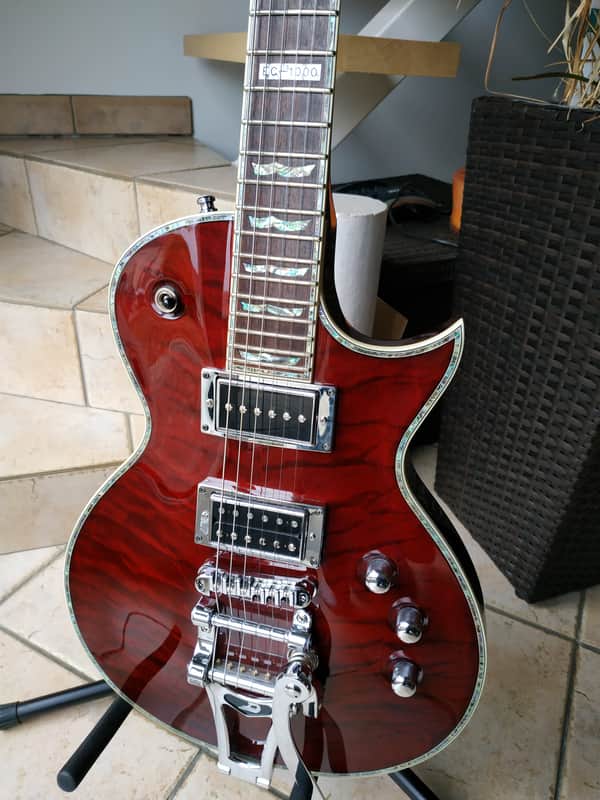 ESP LTD EC 1000 Deluxe Gibson pickups image 1