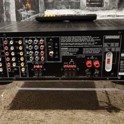 Yamaha Yamaha HTR-5930 5.1-Channel Digital Home Theater Receiver (Black) 2006 - Black metal image 7