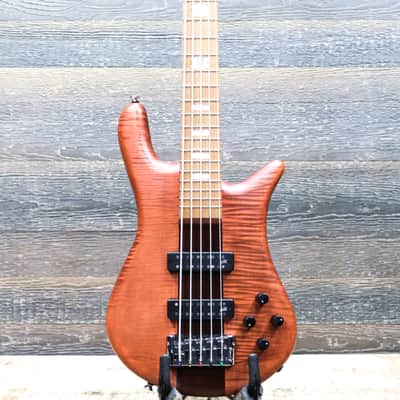 Spector Euro 5 RST Sienna Stain Matte Flame Maple Top 5-String Electric Bass w/Bag image 1