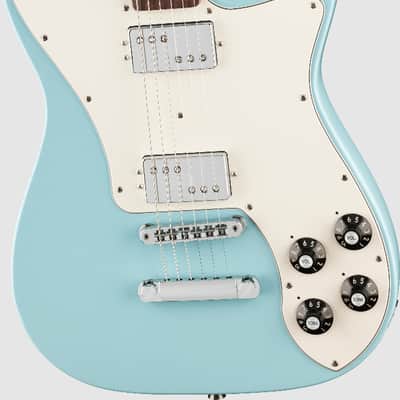Fender Kingfish Delta Day Telecaster Deluxe Electric Guitar. Rosewood Fingerboard, Daphne Blue image 2