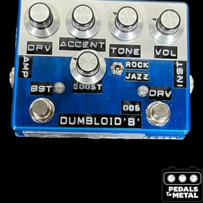 Shin's Music Dumbloid ODS "B" Boost Overdrive 2010s Blue Velvet - X17706 image 3