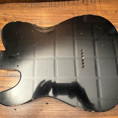 MJT Telecaster Deluxe - Piano black 2023 - Aged image 4