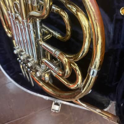 C. G. Conn 6D Double French horn. Made in USA image 6