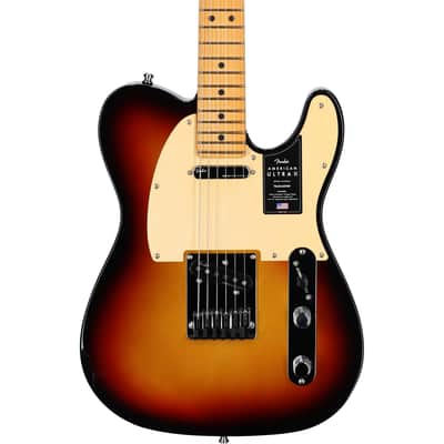 Fender American Ultra II Telecaster Electric Guitar, Maple Fingerboard (with Case), Ultraburst image 5