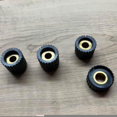 EMG knobs (2 singles and a stacked set) 80s/90s - black matte image 3