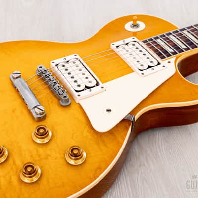 2019 Gibson Custom Shop Historic Hand Selected 1958 Les Paul Standard R8 Lemon Burst VOS w/ Case & Tags, Yamano image 6